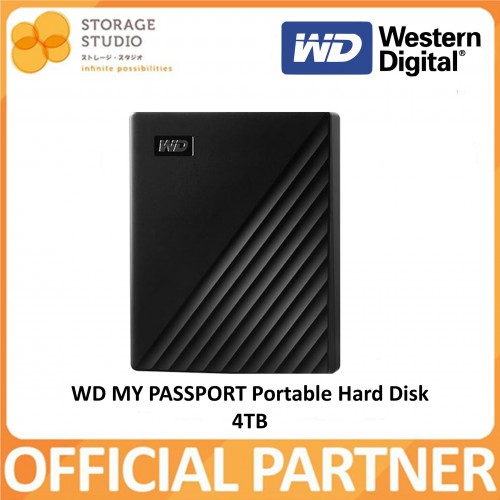WD My Passport Portable Hard Disk 4TB
